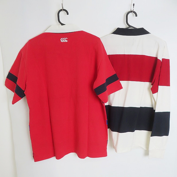 実際に弊社で買取させて頂いた【未使用】CANTERBURY/カンタベリー ラグビーシャツ 2点セットの画像 1枚目