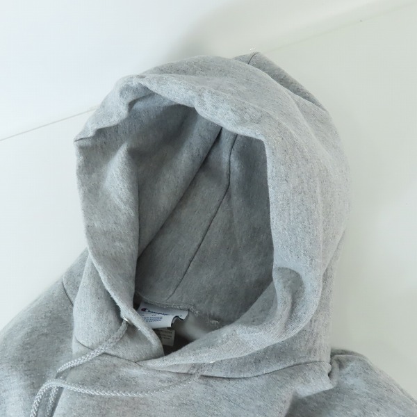 実際に弊社で買取させて頂いたChampion/チャンピオン プルオーバーパーカー グレー S700/XLの画像 5枚目