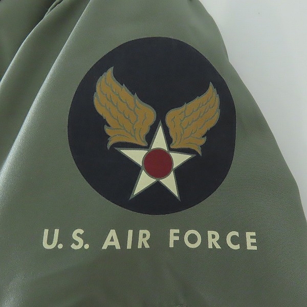 実際に弊社で買取させて頂いたTHE REAL McCOY'S/ザリアルマッコイズ B-15D カスタム フライトジャケット/ミリタリージャケット/ブルゾン/38の画像 5枚目