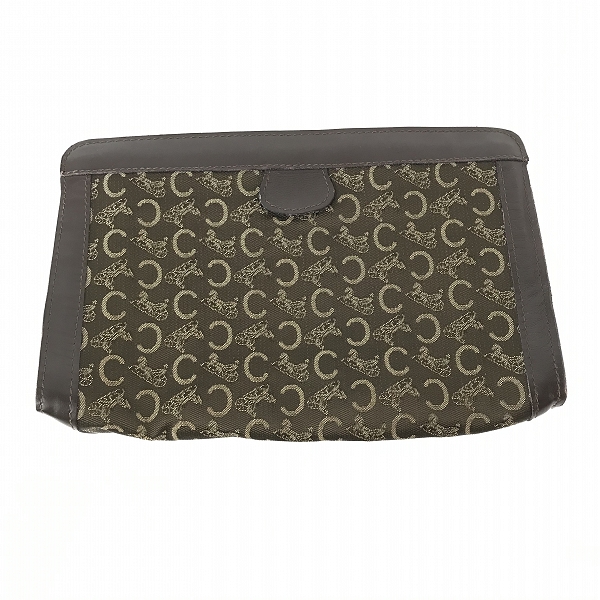 実際に弊社で買取させて頂いたCELINE/セリーヌ Cサルキー クラッチバッグ/セカンドバッグ/マジックテープ キャンバス