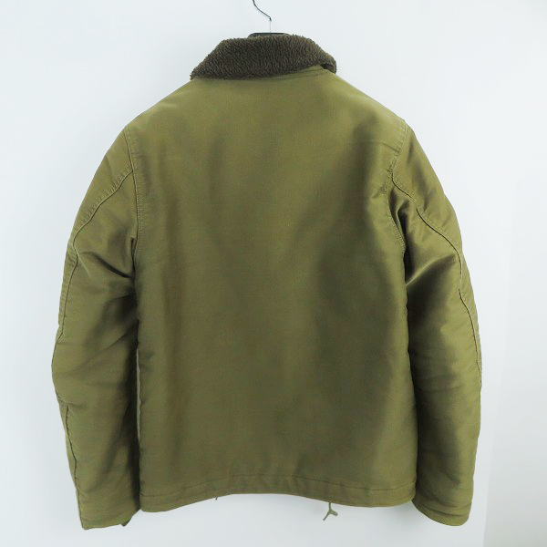 実際に弊社で買取させて頂いたMARKA BLACK LABEL/マーカブラックレーベル N-1 デッキジャケット/ミリタリージャケット/3の画像 1枚目