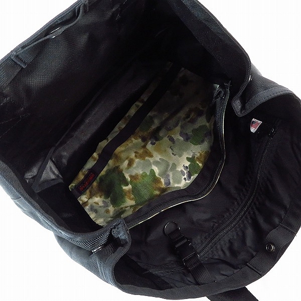 実際に弊社で買取させて頂いたBRIEFING/ブリーフィング バケットトートバッグ ブラックの画像 4枚目