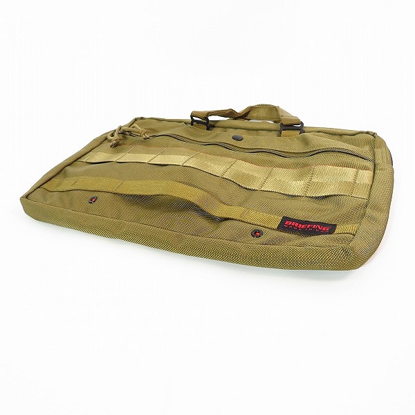 実際に弊社で買取させて頂いたBRIEFING/ブリーフィング ブリーフケース カーキの画像 2枚目