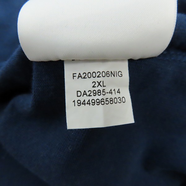 実際に弊社で買取させて頂いたNIKE×FRAGMENT DESIGN/ナイキ×フラグメントデザイン Lifestyle Top x Fragment Tシャツ 半袖 DA2985-414/XXLの画像 4枚目