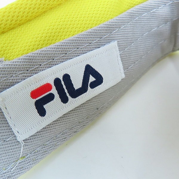 実際に弊社で買取させて頂いたFILA/フィラ サンバイザー century21の画像 5枚目