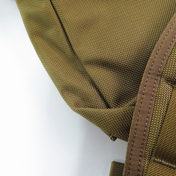 実際に弊社で買取させて頂いたBRIEFING/ブリーフィング SIMPLE FLAP/シンプルフラップ バックパック/リュックサック カーキの画像 6枚目