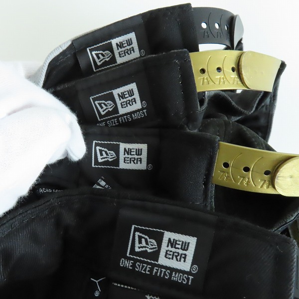 実際に弊社で買取させて頂いたNEW ERA/ニューエラ NBAワールドチャンピオンシップ/キャップ帽子/4点セットの画像 5枚目