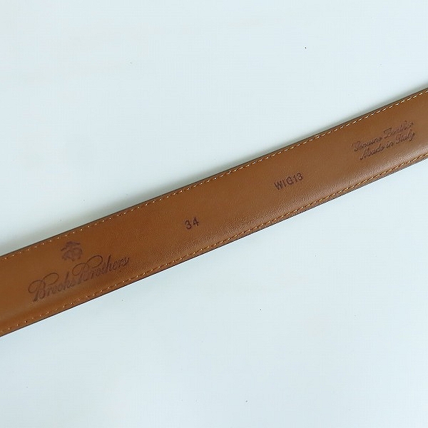 実際に弊社で買取させて頂いたBROOKS BROTHERS/ブルックスブラザーズ レザーベルト 3点セットの画像 5枚目
