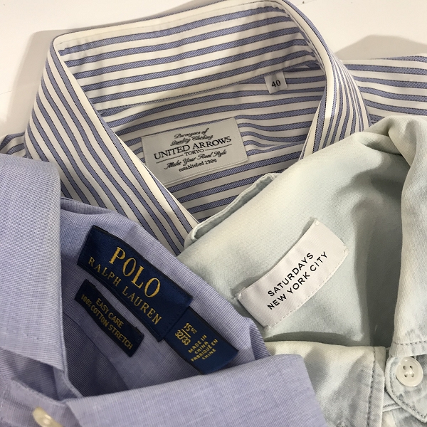 実際に弊社で買取させて頂いた【おまとめ】POLO/ポロ SATURDAYS SURF/サタデイズサーフ UNITED ARROWS/ユナイテッドアローズ 他 長袖シャツ の画像 1枚目
