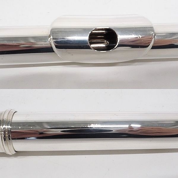 実際に弊社で買取させて頂いたYAMAHA/ヤマハ YFL-514/YFL514 頭部管銀製 Eメカ付 ハードケース・ケースカバー付の画像 3枚目