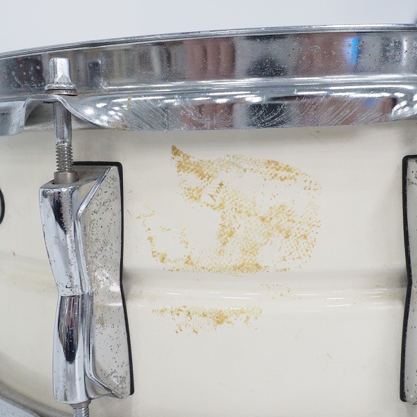 実際に弊社で買取させて頂いた【使用感有り】YAMAHA/ヤマハ SD-255S 真矢シグネチャー スネアドラム スチールシェル 14×5.5インチの画像 3枚目