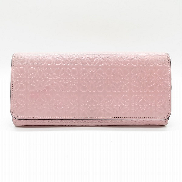 実際に弊社で買取させて頂いたLOEWE/ロエベ リピート アナグラム 二つ折り長財布