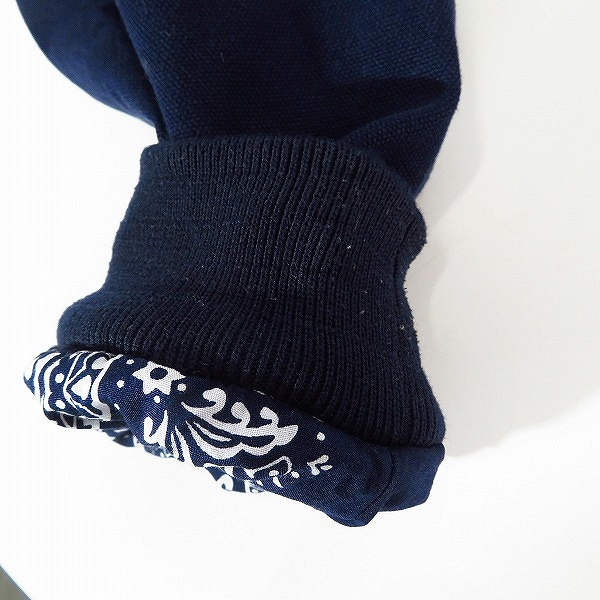 実際に弊社で買取させて頂いたCarhartt/カーハート 裏ペイズリー ジップアップ パーカー ワークジャケット Sの画像 8枚目