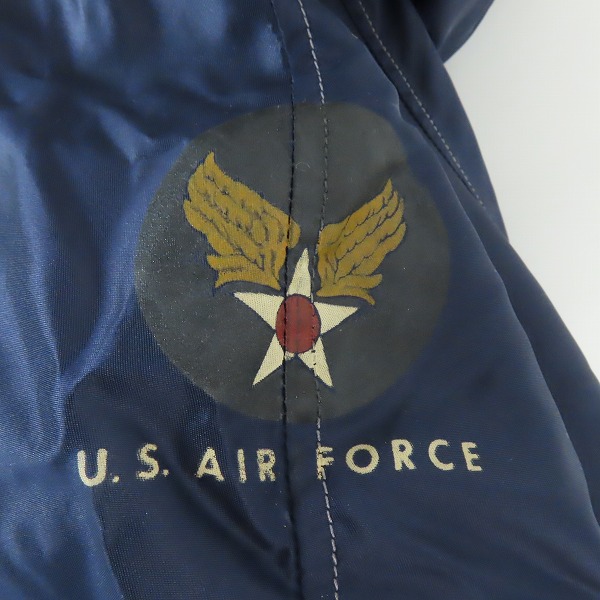 実際に弊社で買取させて頂いたTHE REAL McCOY'S/ザリアルマッコイズ MONARCH MFG社 実名復刻 N-2A ミリタリージャケット MIL-J-6278 Mの画像 8枚目