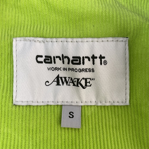 実際に弊社で買取させて頂いたCarhartt WIP×Awake NY/カーハート×アウェイク ニューヨーク Michigan Chore COAT カバーオール /Sの画像 2枚目