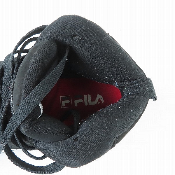 実際に弊社で買取させて頂いたFILA/フィラ MASHBURN/マッシュバーン ハイカットスニーカー 1VB90140-014/27.5の画像 4枚目