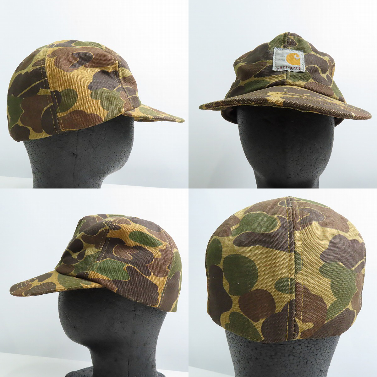 実際に弊社で買取させて頂いたCarhartt/カーハート 100YEARS/100周年記念 カモフラ キャップの画像 1枚目