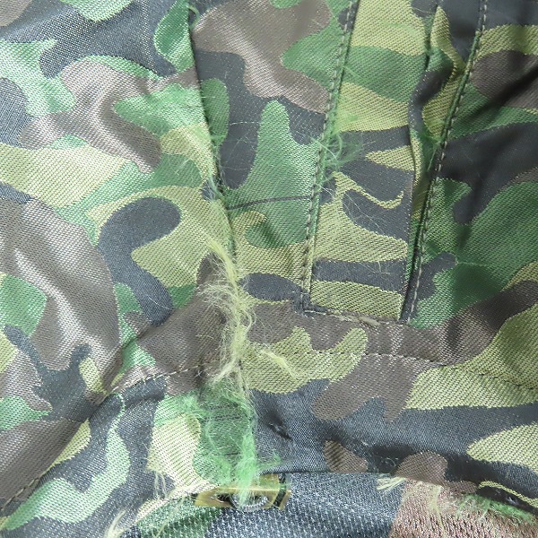 実際に弊社で買取させて頂いたmastermind JAPAN/マスターマインドジャパン カモフラ wind stopper ミリタリーベスト MW-VE05-60/Mの画像 7枚目