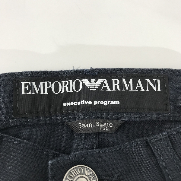 実際に弊社で買取させて頂いたGIORGIO ARMANI/ジョルジオアルマーニ リネン パンツ/31の画像 3枚目