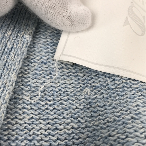 実際に弊社で買取させて頂いたUNITED ARROWS＆SONS/ユナイテッドアローズ＆サンズ リネン混ケーブルニットカーディガン/5513-199-0117/Lの画像 5枚目