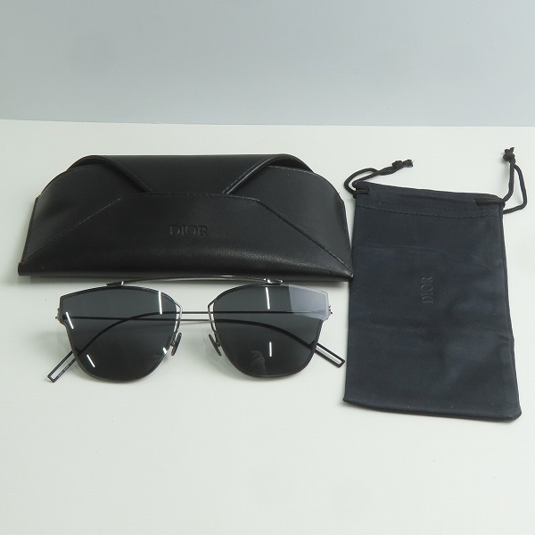 実際に弊社で買取させて頂いたDIOR HOMME/ディオールオム サングラス/アイウェア DIOR0204S KJ1Y1の画像 9枚目
