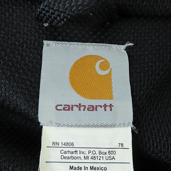実際に弊社で買取させて頂いたCarhartt/カーハート スウェット アクティブジャケット/ジップアップパーカー J149 /Mの画像 2枚目