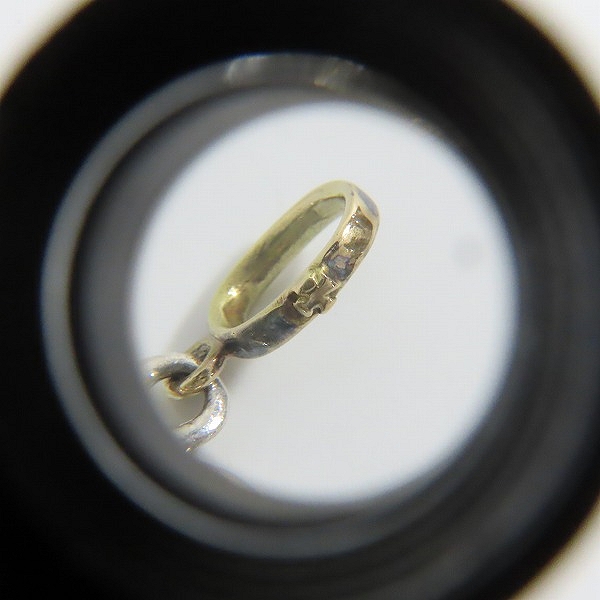 実際に弊社で買取させて頂いたLoree Rodkin/ローリーロドキン K18YG/イエローゴールド ×シルバー925 ハート/クロスペンダントトップの画像 5枚目