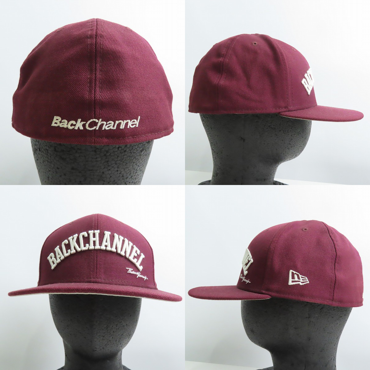 実際に弊社で買取させて頂いたNEW ERA×BACK CHANNEL/ニューエラ×バックチャンネル アーチロゴ 刺繍 キャップ/帽子の画像 1枚目