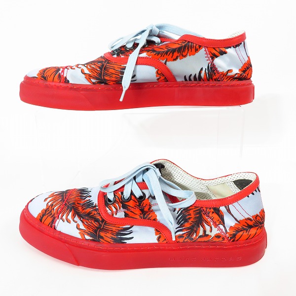 実際に弊社で買取させて頂いたMARC JACOBS/マークジェイコブス ボタニカル柄 ローカットスニーカースリッポン/41の画像 3枚目