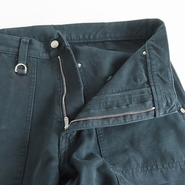 実際に弊社で買取させて頂いたmastermind JAPAN/マスターマインドジャパン 10AW evermore期 ジャガードスカル デニムカーゴパンツ MX-PA04-01-D/Sの画像 5枚目