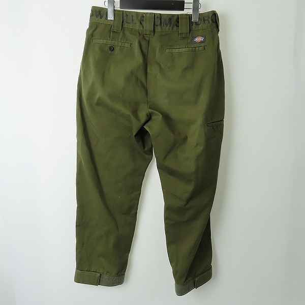 実際に弊社で買取させて頂いたHUF×Dickies/ハフ×ディッキーズ DOWNHILL FROM SKIDROKYO スケーターパンツ/ワークパンツ/32の画像 1枚目