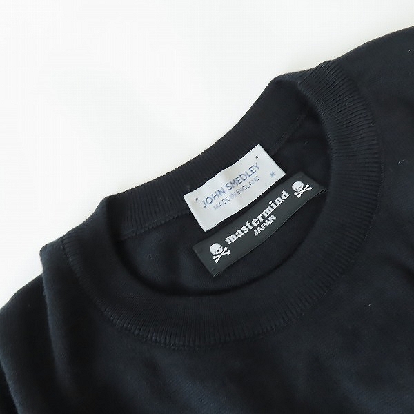 実際に弊社で買取させて頂いたmastermind×JOHN SMEDLEY/マスターマインド×ジョンスメドレー ニットカットソー /Mの画像 4枚目