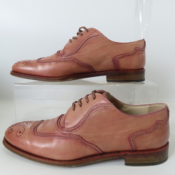 実際に弊社で買取させて頂いたDOLCE&GABBANA/ドルチェ&ガッバーナ ウィングチップ シューズ CA6530/8の画像 3枚目