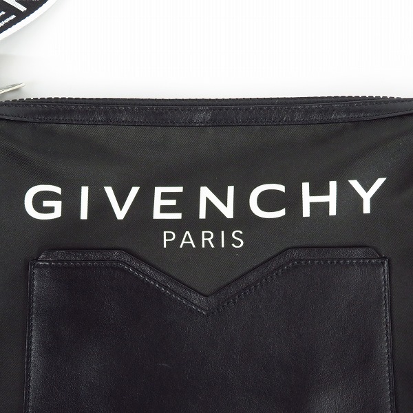 実際に弊社で買取させて頂いたGIVENCHY/ジバンシィ LIGHT 3-CROSS BODY/ナイロン クロスボディバッグ/ショルダーバッグ BK507HK0B5の画像 4枚目