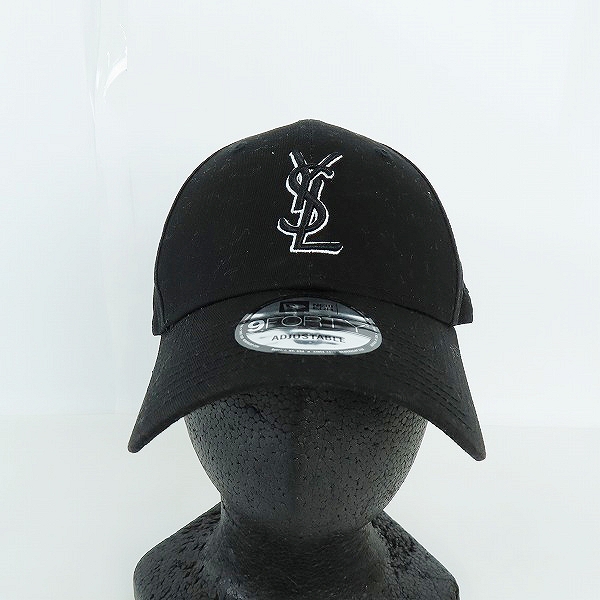 実際に弊社で買取させて頂いたSAINT LAURENT×NEW ERA/サンローラン×ニューエラ YSL MONOGRAM CAP ロゴキャップ 687687YCL361000の画像 1枚目