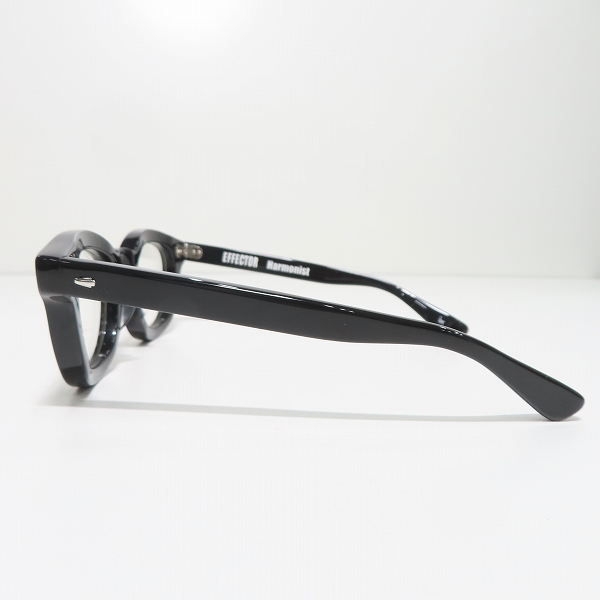 実際に弊社で買取させて頂いたEFFECTOR/エフェクター Harmonist/ハーモニスト ブラック 眼鏡/メガネフレーム/アイウェアの画像 2枚目