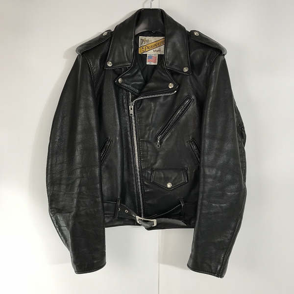 実際に弊社で買取させて頂いたPERFECTO by Schott/パーフェクト バイ ショット ダブルライダースジャケット 36