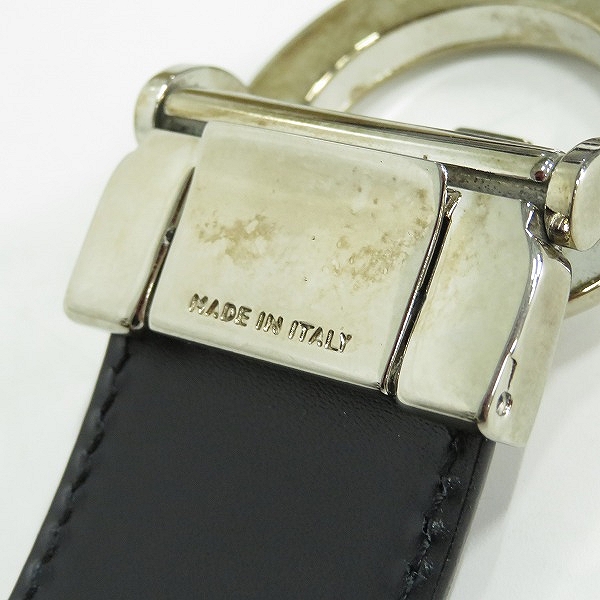 実際に弊社で買取させて頂いたDOLCE & GABBANA/ドルチェ&ガッバーナ DGバックル レザーベルトの画像 4枚目