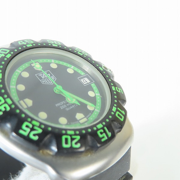 実際に弊社で買取させて頂いたTAG HEUER/タグホイヤー フォーミュラー1 プロフェッショナル 375.513【動作未確認】の画像 4枚目