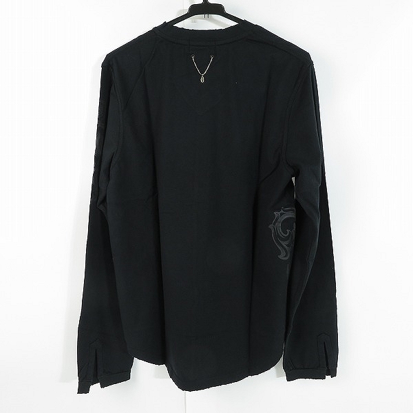 実際に弊社で買取させて頂いたBWL/BILL WALL LEATHER ビルウォールレザー チャーム付き 長袖Tシャツ/ロングTシャツ Mの画像 1枚目