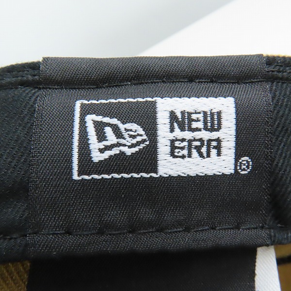 実際に弊社で買取させて頂いたNEW ERA×BACK CHANNEL/ニューエラ×バックチャンネル ブラウン/ブラック キャップ/帽子の画像 3枚目