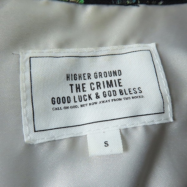 実際に弊社で買取させて頂いたTHE CRIMIE/クライミー バニーガール 長袖 オープンカラーシャツ/アロハシャツ Sの画像 2枚目