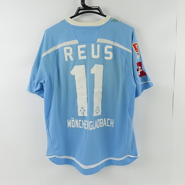 実際に弊社で買取させて頂いたLotto/ロット Borussia MG/ボルシアMG 10/11 アウェイ ユニフォーム #11 REUS/ロイス/Mの画像 1枚目