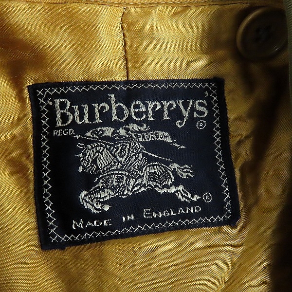 実際に弊社で買取させて頂いたBurberrys/バーバリーズ 裏地ノバチェック ライナー付き ステンカラーコートの画像 4枚目