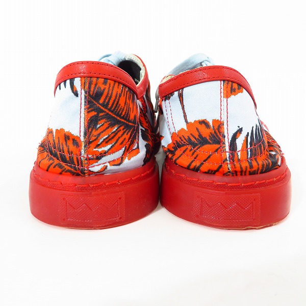 実際に弊社で買取させて頂いたMARC JACOBS/マークジェイコブス ボタニカル柄 ローカットスニーカースリッポン/41の画像 1枚目