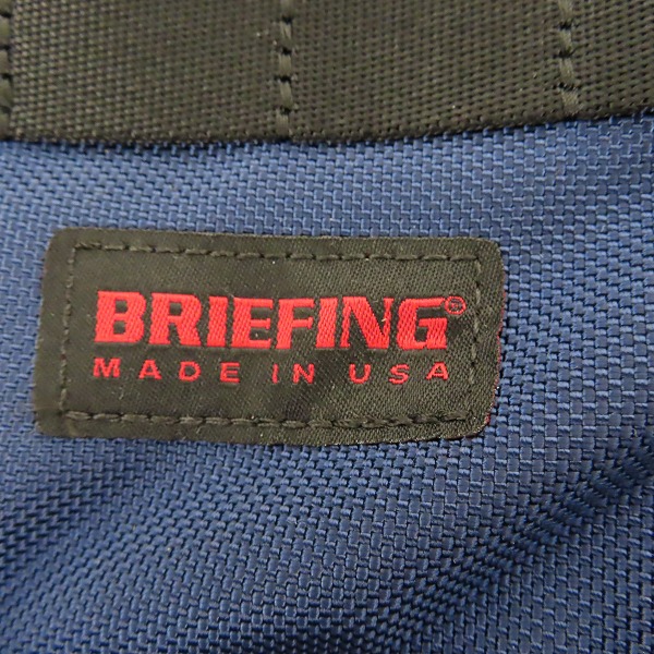 実際に弊社で買取させて頂いたBRIEFING/ブリーフィング NEO FORCE/ネオフォース バックパック ネイビーの画像 5枚目