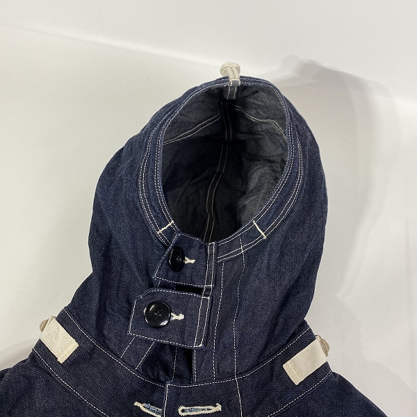 実際に弊社で買取させて頂いたTHE REAL McCOYS/リアルマッコイズ デニム フーデッド プルオーバー/Lの画像 7枚目