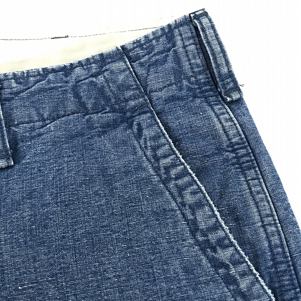 実際に弊社で買取させて頂いたUNITED ARROWS & SONS/ユナイテッドアローズ＆サンズ C/LI DAMAGE CROPPED/デニムパンツ/Lの画像 7枚目