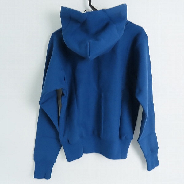 実際に弊社で買取させて頂いた【未使用】Champion/チャンピオン REVERSE WEAVE パーカー C5-E101 インクブルー Mの画像 1枚目