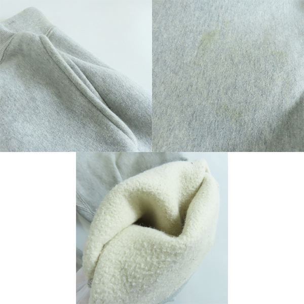 実際に弊社で買取させて頂いたChampion/チャンピオン WIND STOPPER スウェットパンツ グレー C8-G207/Mの画像 8枚目